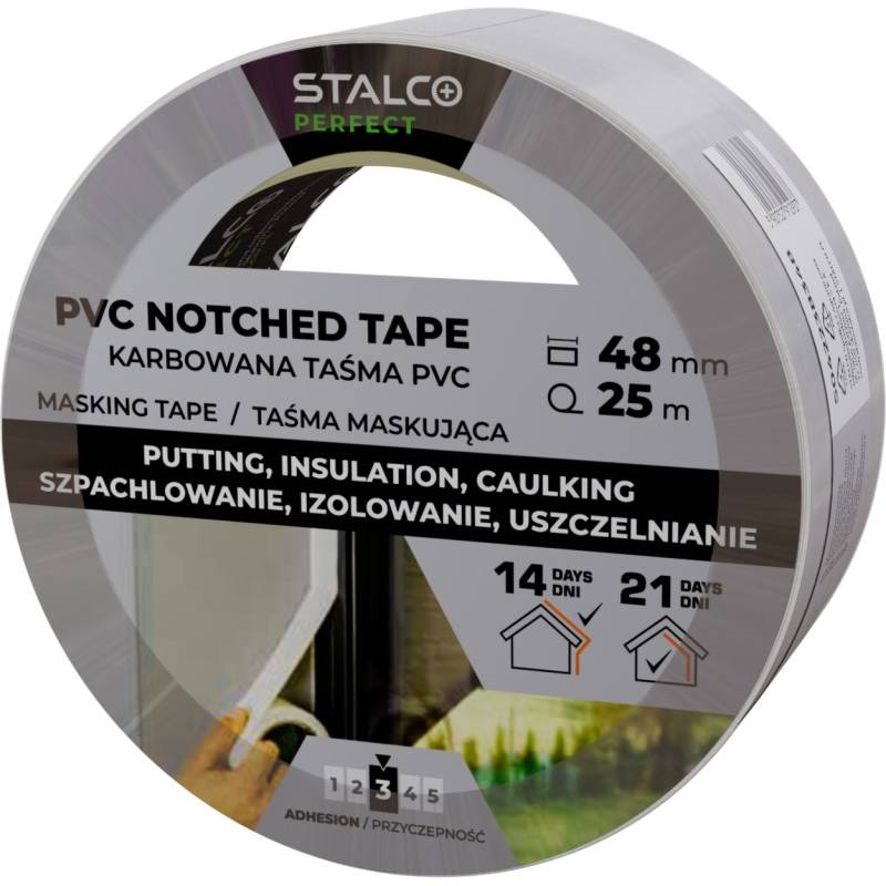 Lepicí páska PVC vroubkovaná