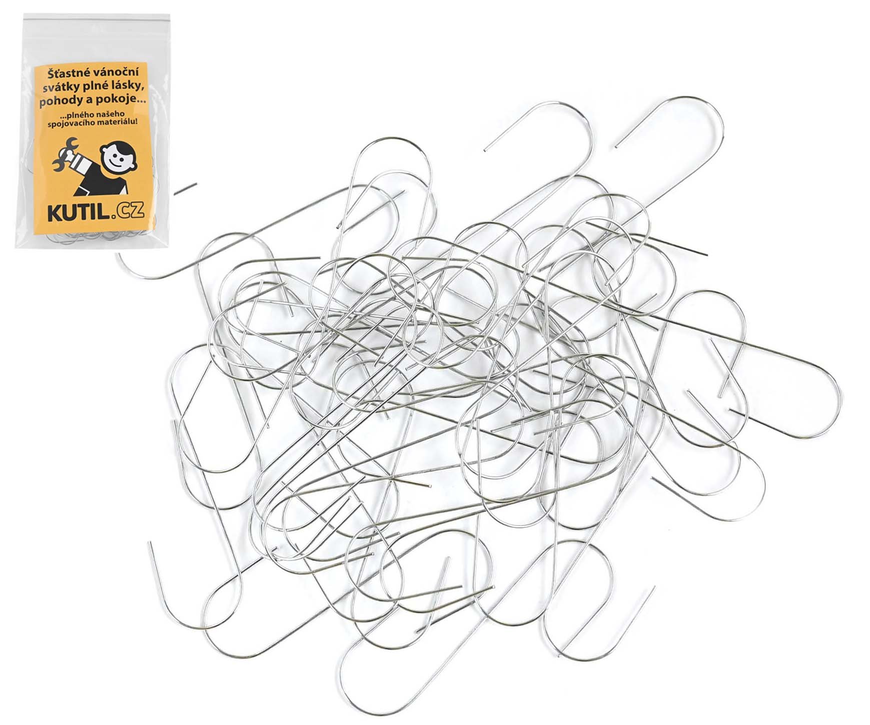 Háčky vánoční 40ks