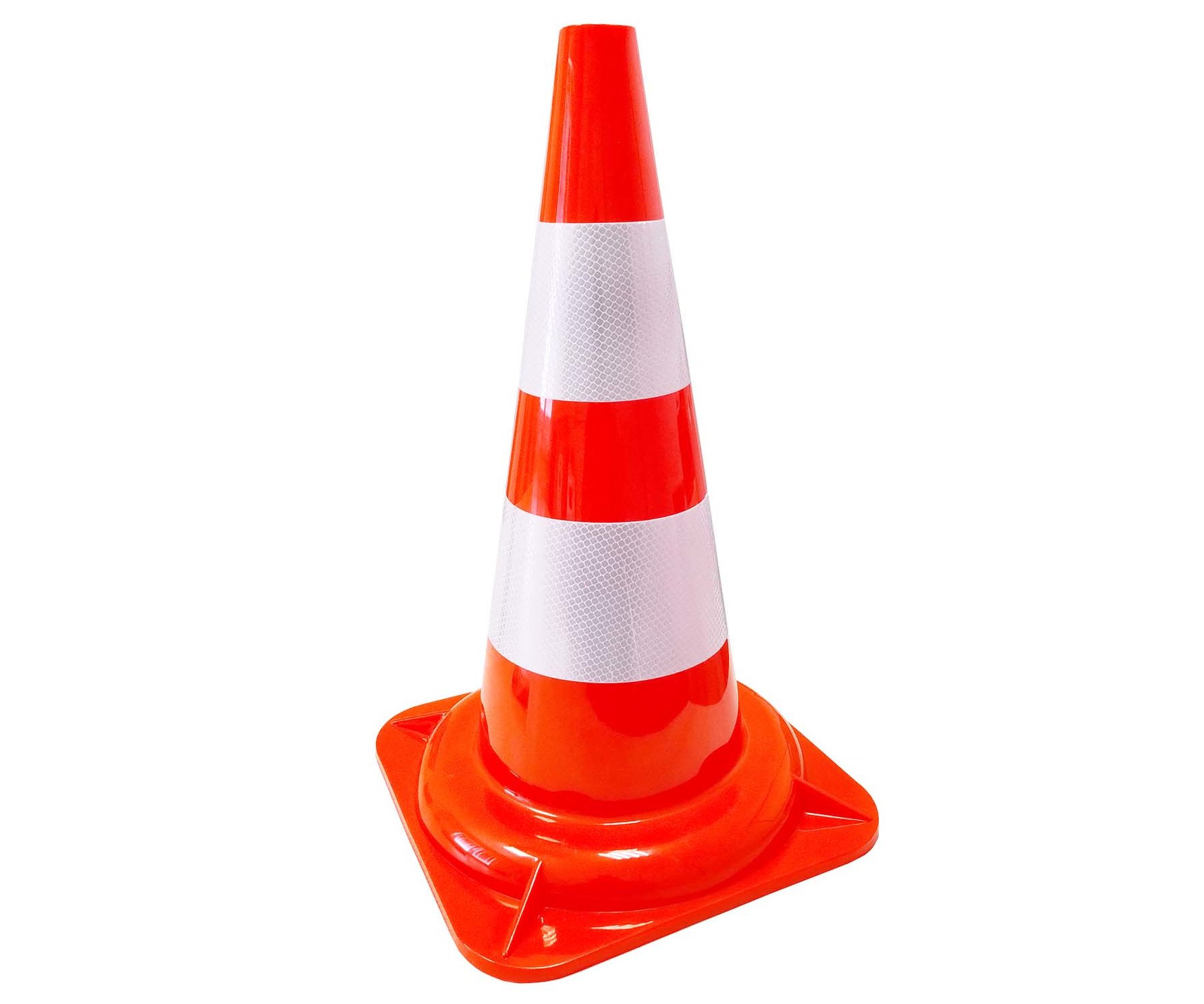 Kužel výstražný reflexní 50cm