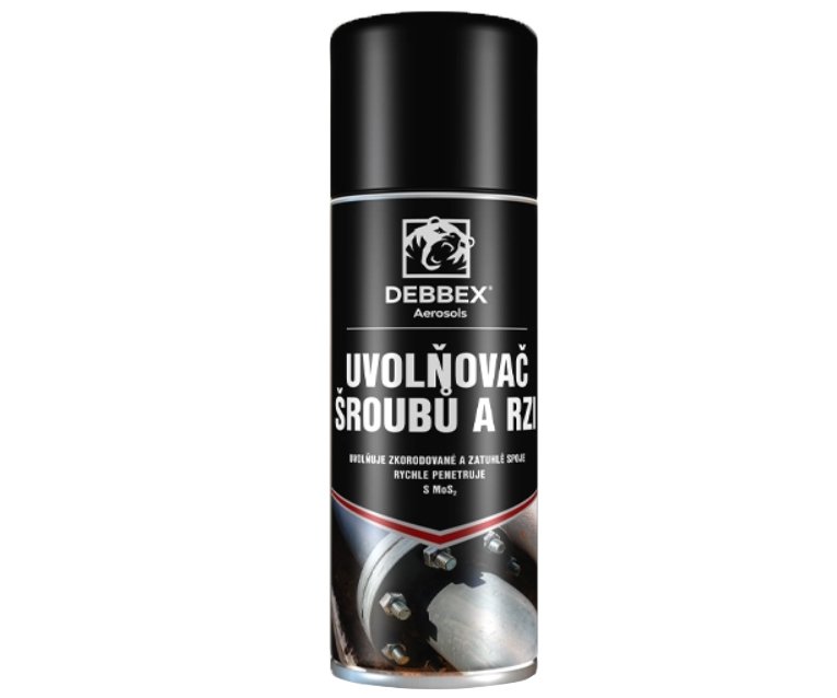 Uvolňovač šroubů a rzi 400ml Debbex