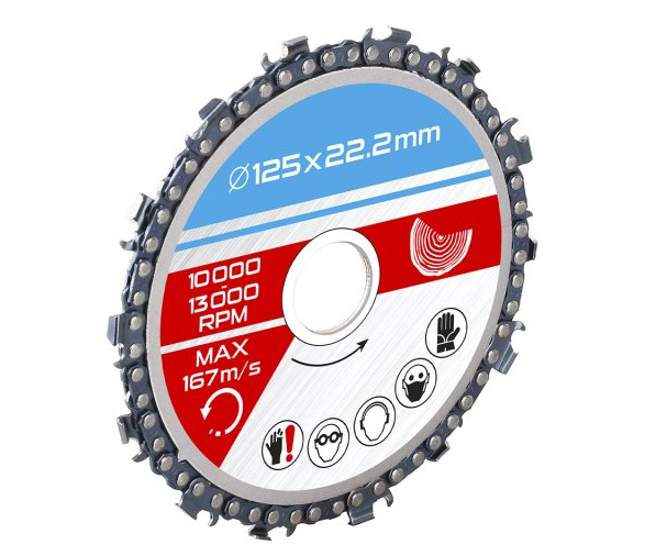 Kotouč řezný řetězový dřevo 125mm