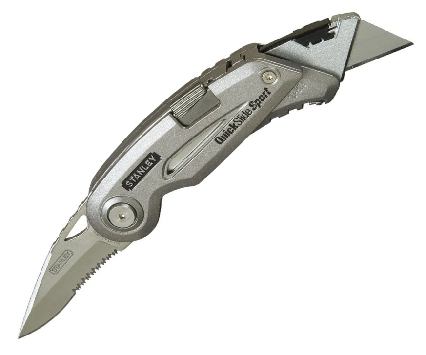 Nůž zavírací s výměnným břitem 2v1 QuickSlide Stanley 0-10-813