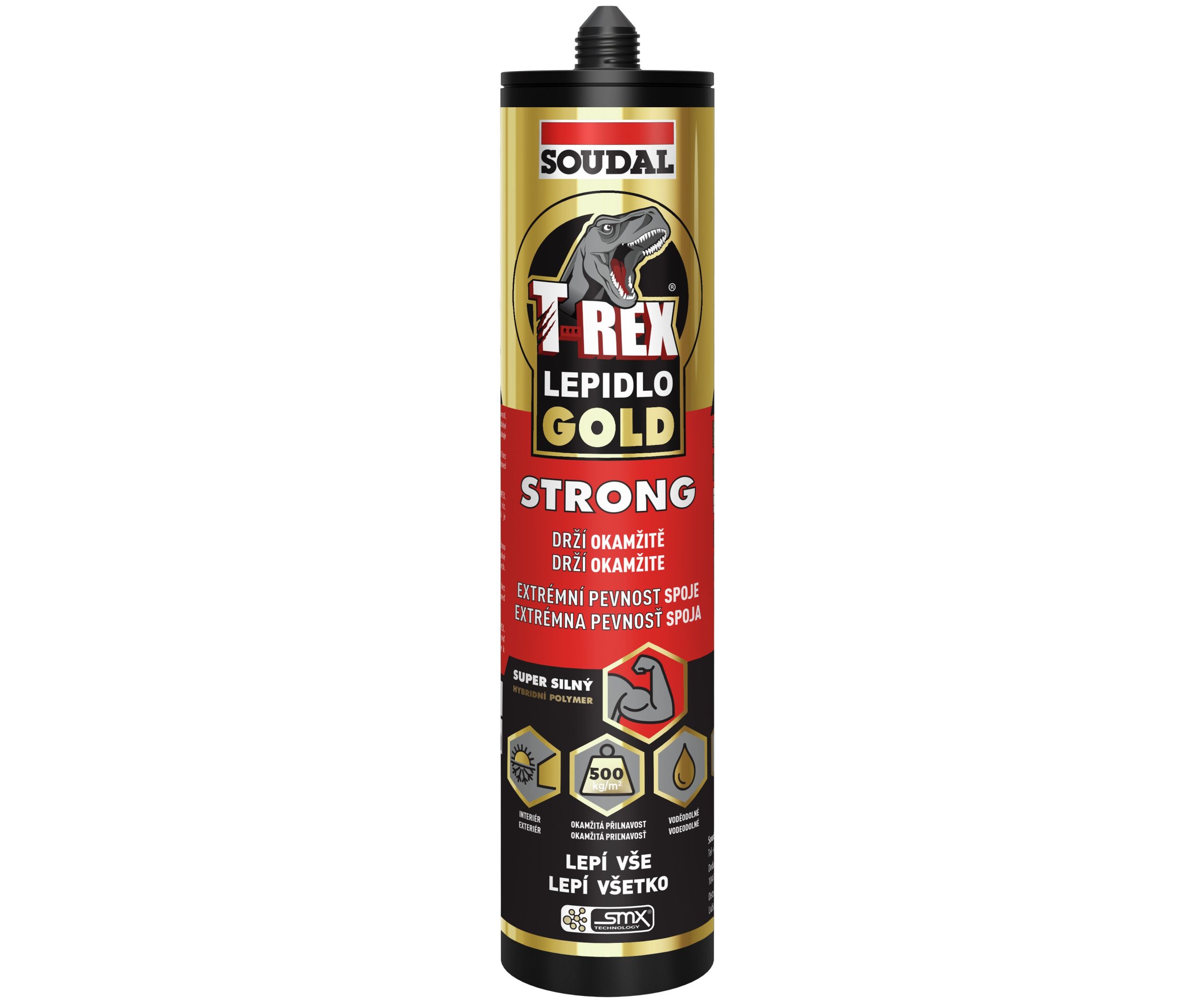 Lepidlo montážní T-Rex Gold Strong 290ml Soudal