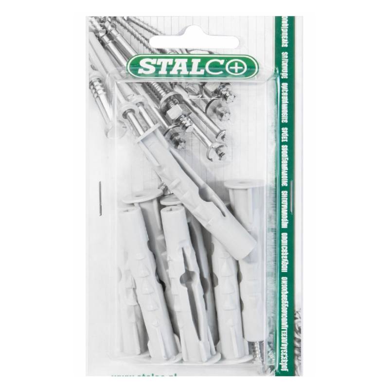 Univerzální hmoždinka - do dutých materiálů 6x35 20 ks blistr STALCO BKUP06035 STALCO