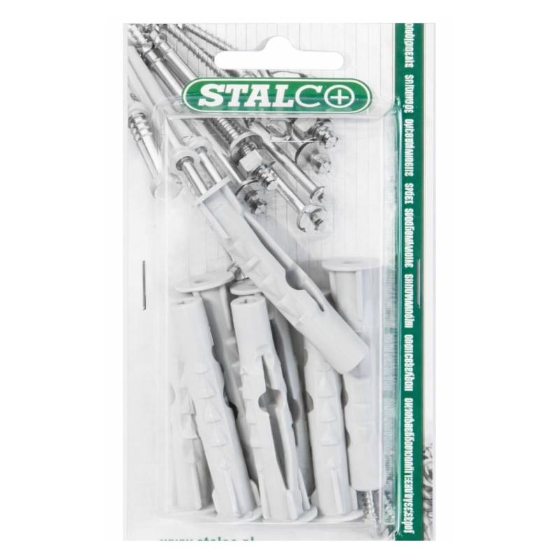 Univerzální hmoždinka - do dutých materiálů 10x60 5 ks blistr STALCO BKUP10060 STALCO