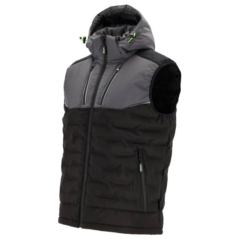 Vesta zateplená LOGAN V černá XXXL STALCO PERFECT S-79422 STALCO