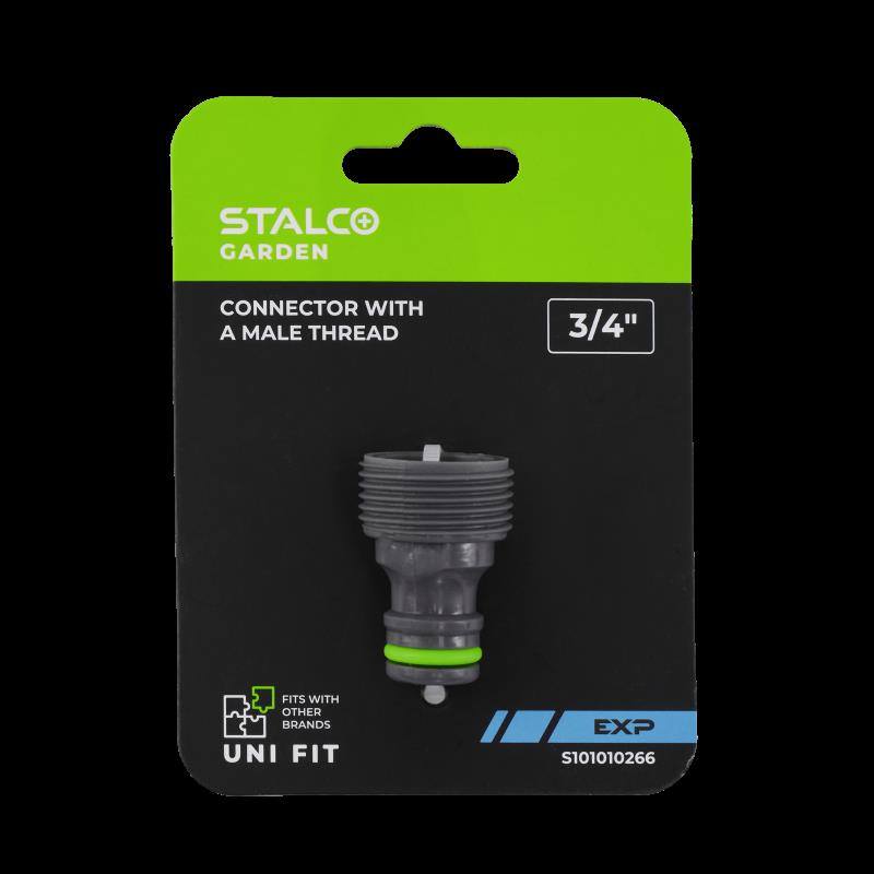 Přípojka s vnějším závitem 3/4” EXP STALCO GARDEN S101010266 STALCO