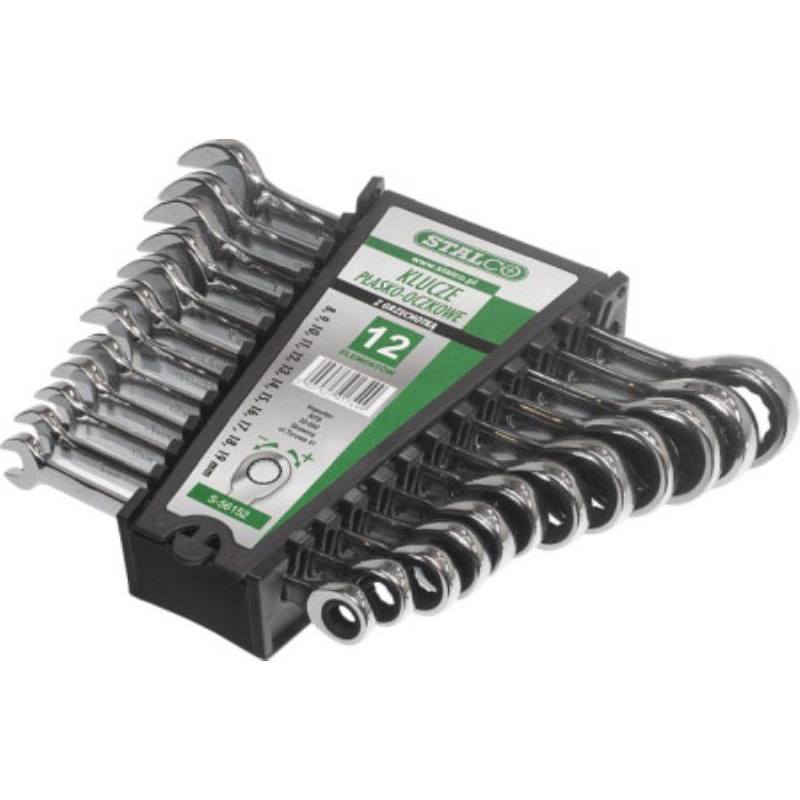 Ploché očkové klíče s ráčnou