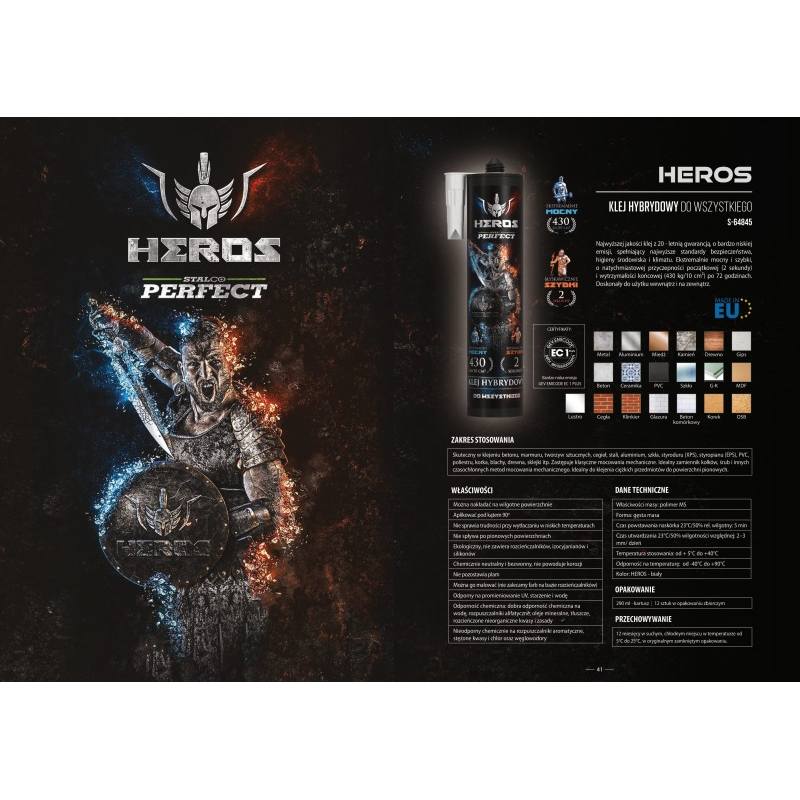 Lepidlo HEROS hybridní