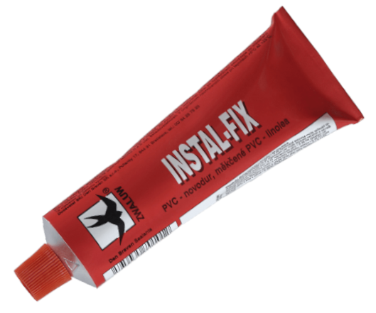 Lepidlo na novodur a PVC Instal Fix 130ml Den Braven