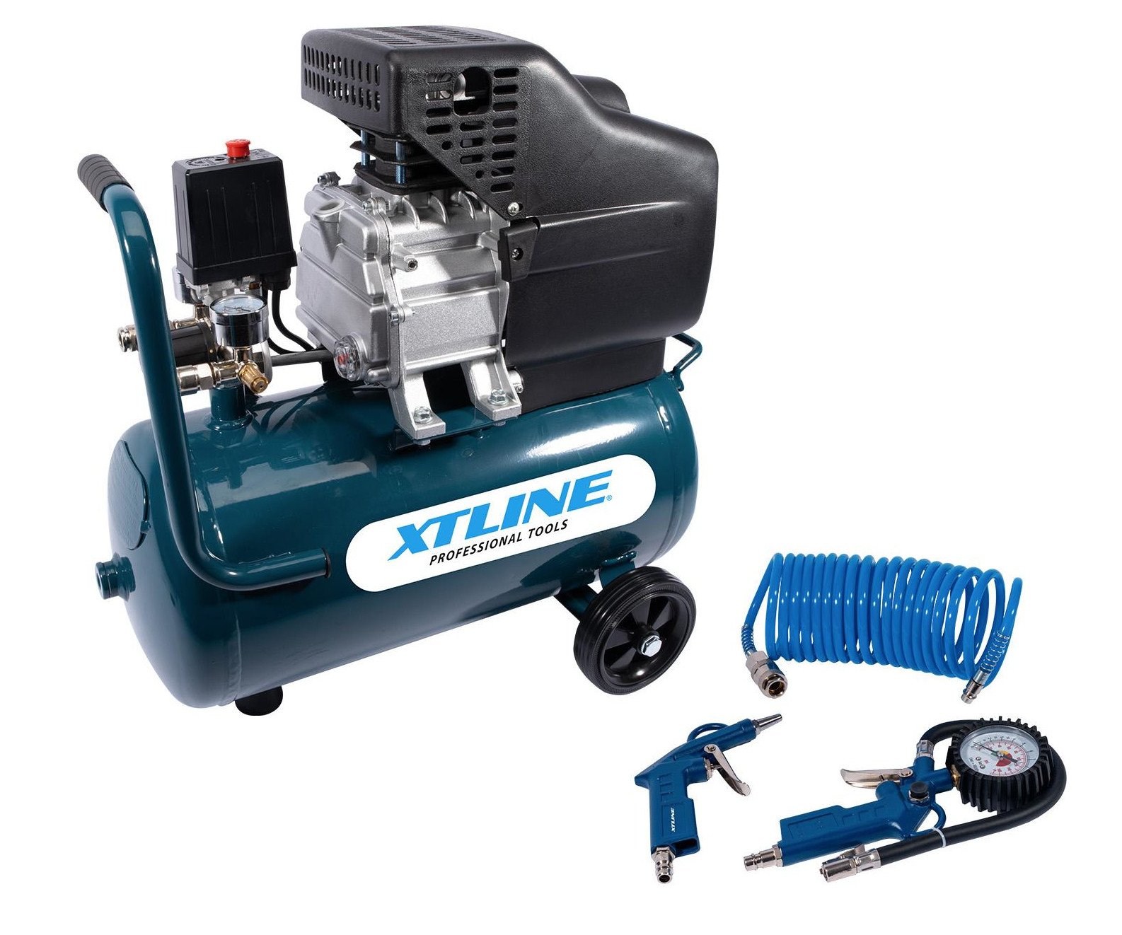 XTline XT2003SET olejový kompresor 1500W