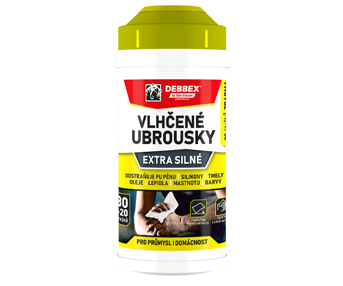 Ubrousky čisticí extra silné Debbex