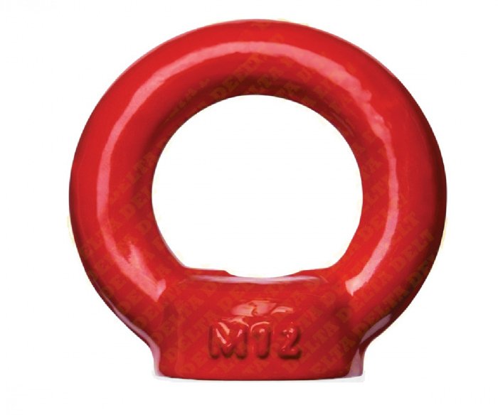 Matice závěsná s okem červená