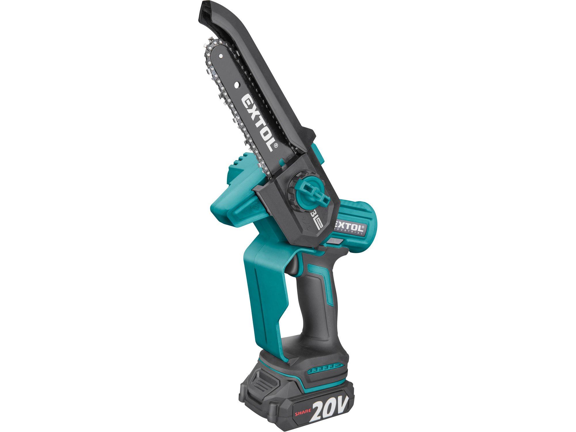 Extol Industrial 8791922 SHARE20V aku řetězová pila 1x2.0Ah