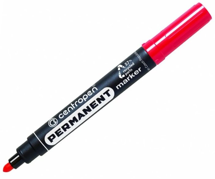 Značkovač lihový silný hrot Permanent 8566/1 - červený