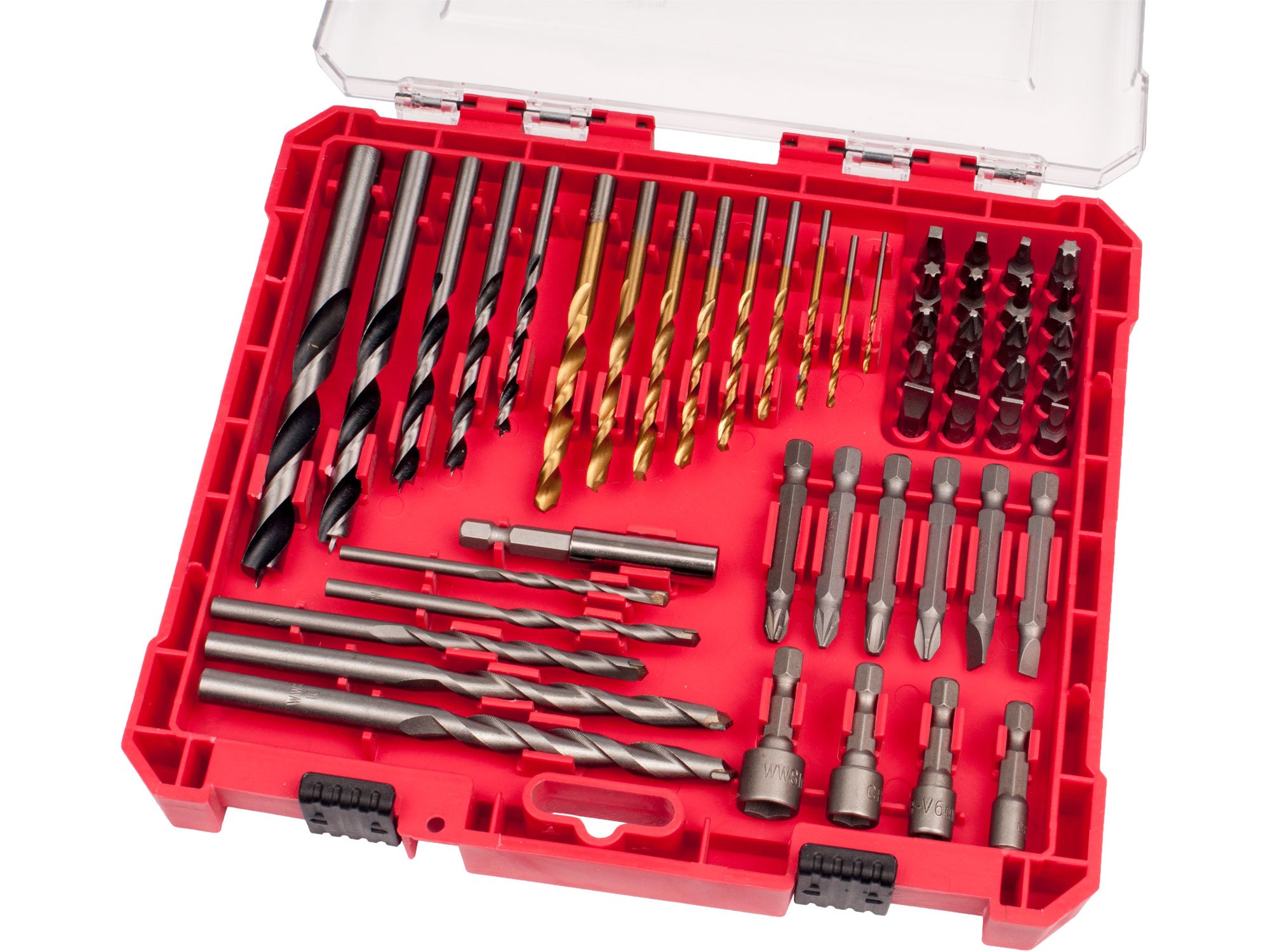 Sada vrtáků a bitů 50ks Extol Premium 8819650