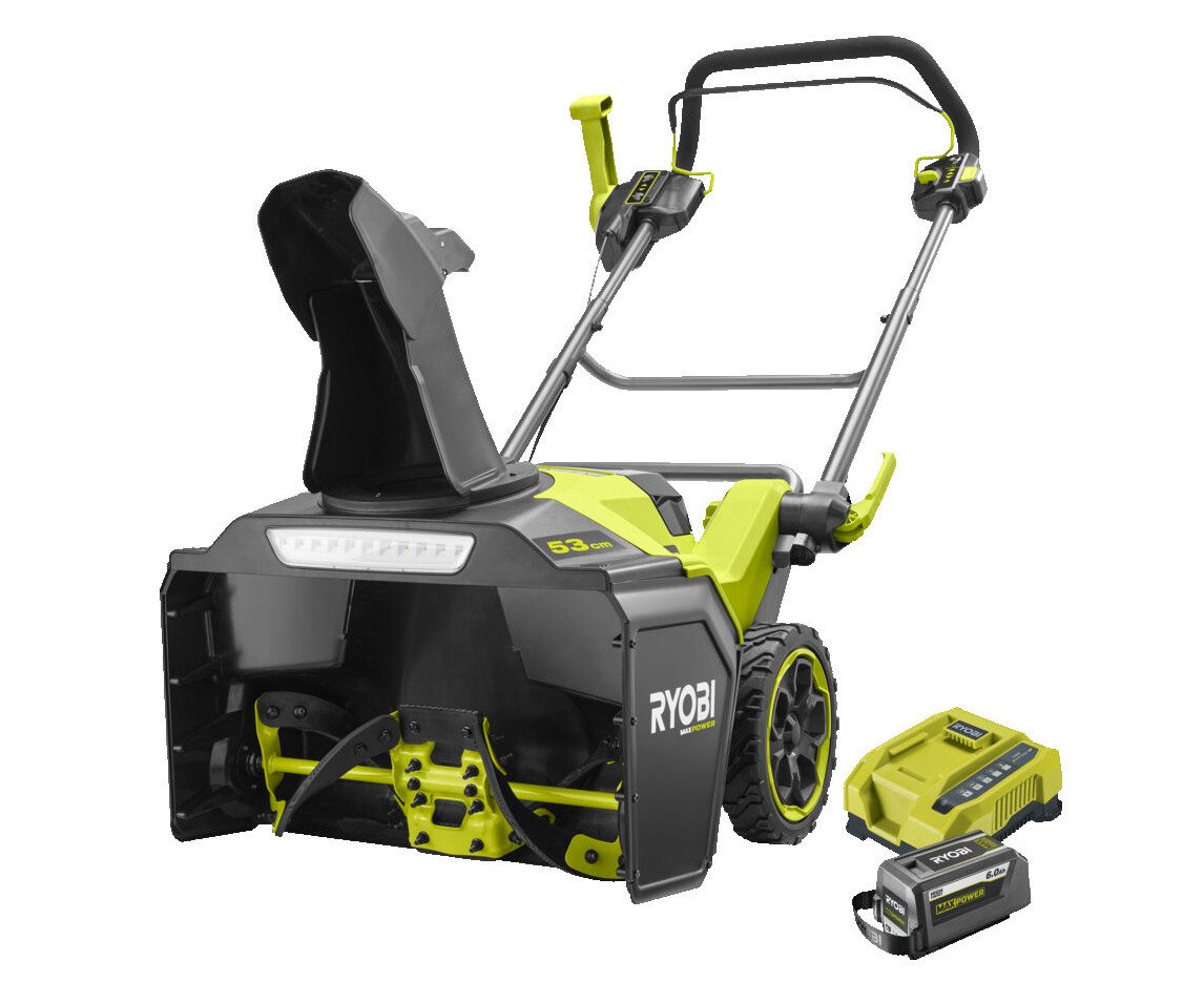 Ryobi RY36STX53B-160 36V MAX POWER aku sněhová fréza 1x6.0Ah