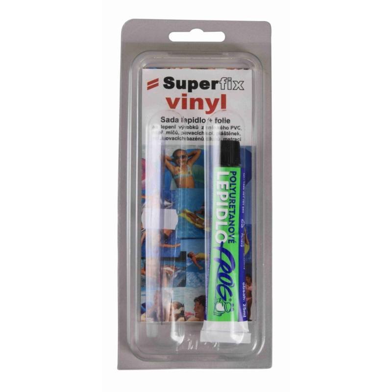 Superfix Vinyl sada lepidlo 25ml+fólie Euronářadí