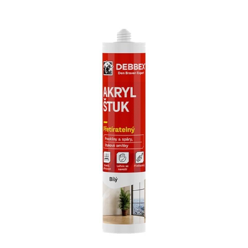 Akrylový štukový tmel RL 280ml Euronářadí
