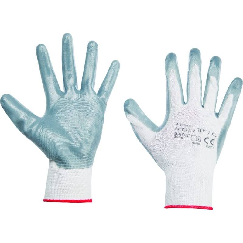 Rukavice NITRAX basic vel. 10 Euronářadí