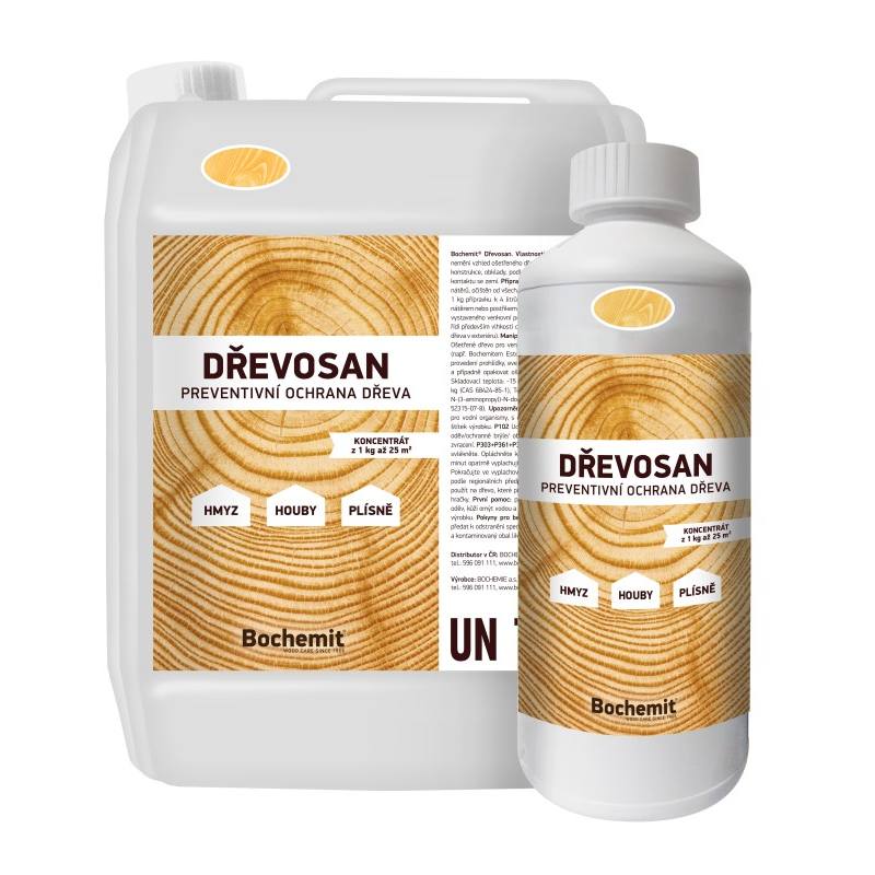 Bochemit Dřevosan hnědý 1kg Euronářadí