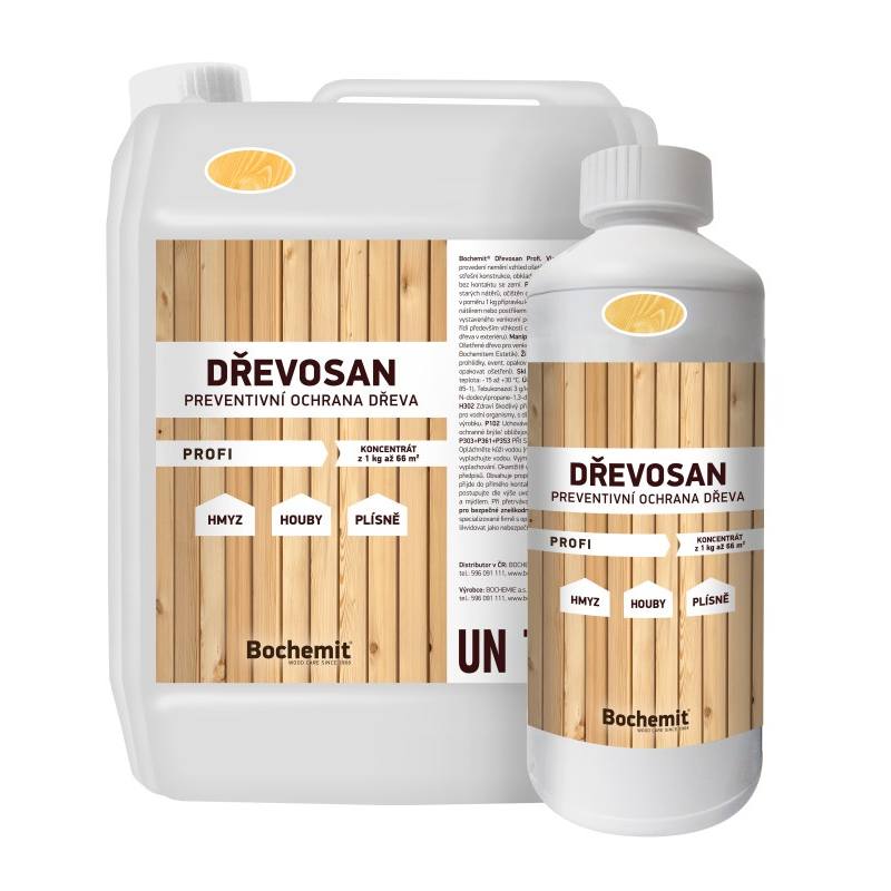 Bochemit Dřevosan PROFI zelený 1kg Euronářadí
