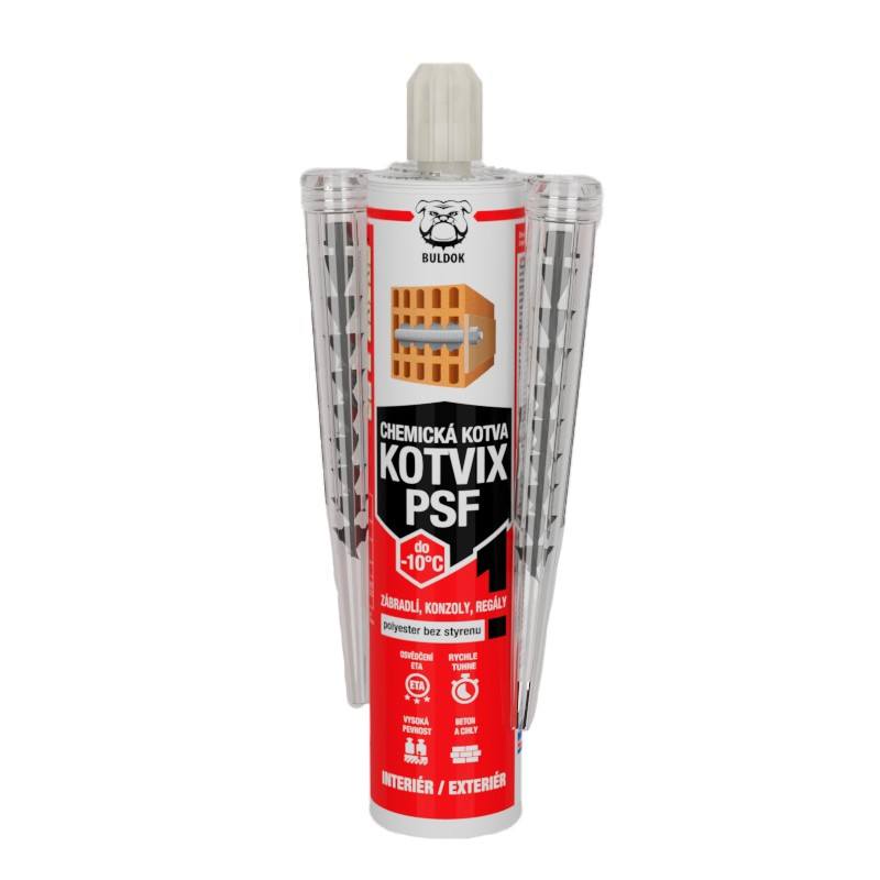 KOTVIX PSF chemická kotva polyester bez styrenu 300ml Euronářadí