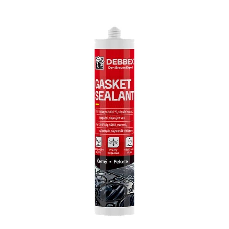 Gasket sealant černý 180°C 280ml Euronářadí