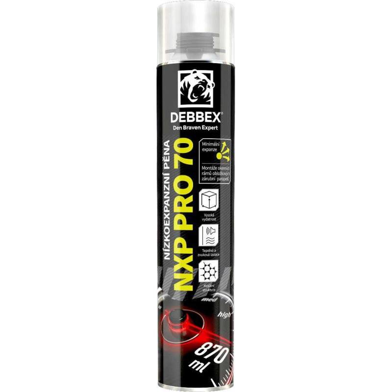 Nízkoexpanzní pěna NXP PRO70 DEBBEX 870ml Euronářadí