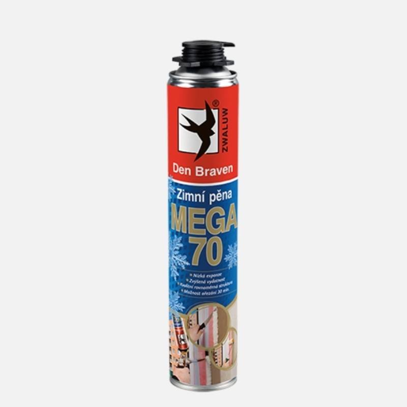 Zimní pistolová pěna MEGA70 870ml Euronářadí
