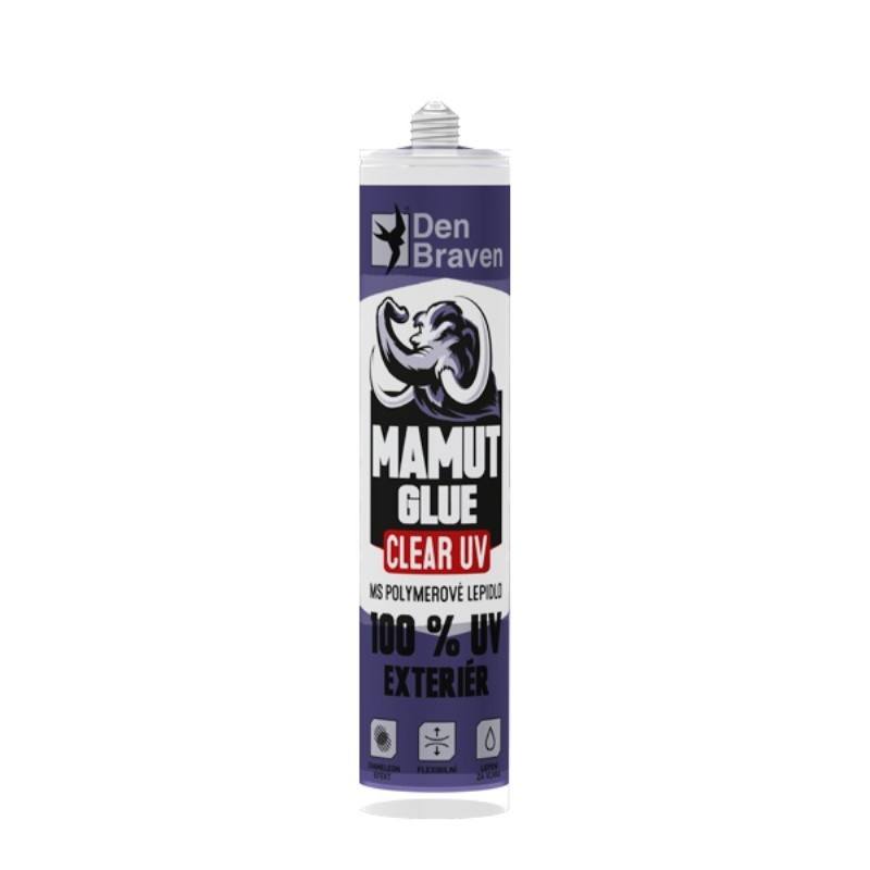 Mamut glue CLEAR UV exteriér transparentní 290ml Euronářadí