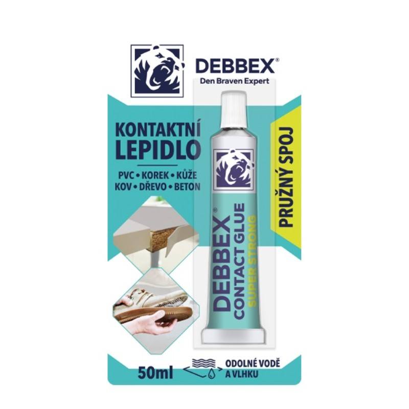 Kontaktní lepidlo DEBBEX 50ml Euronářadí