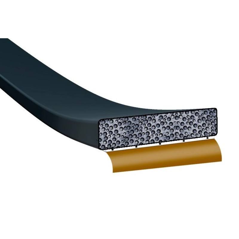 CELLULAR strip těsnění 10x2mm černá 200m Euronářadí