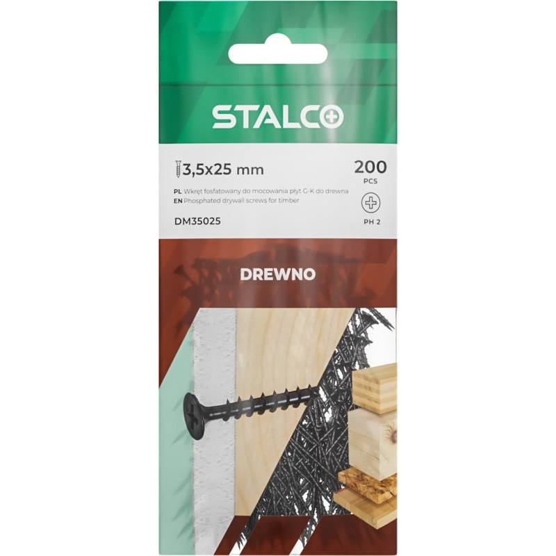 Vrut fosfátovaný do sádrokartonu