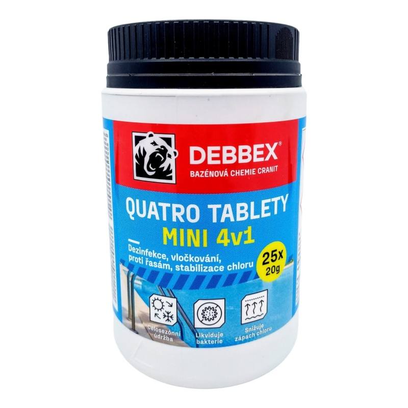 Quatro tablety DEBBEX 1kg Euronářadí