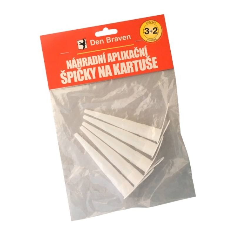 Náhradní aplikační špičky na kartuše 3+2 ks ZDARMA Euronářadí