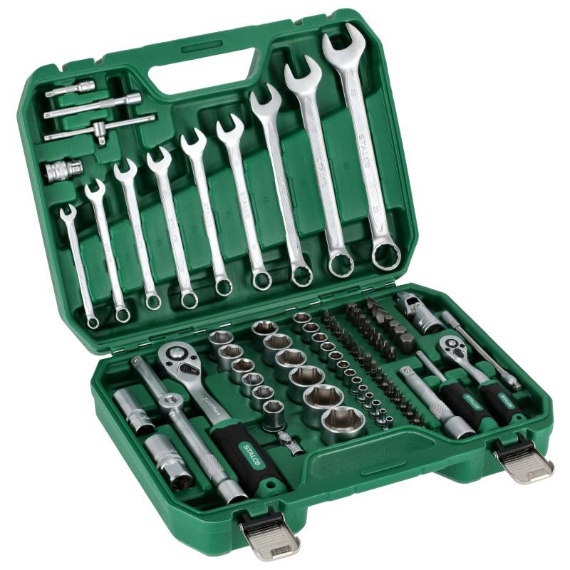 Sada nástrčných a očkoplochých klíčů