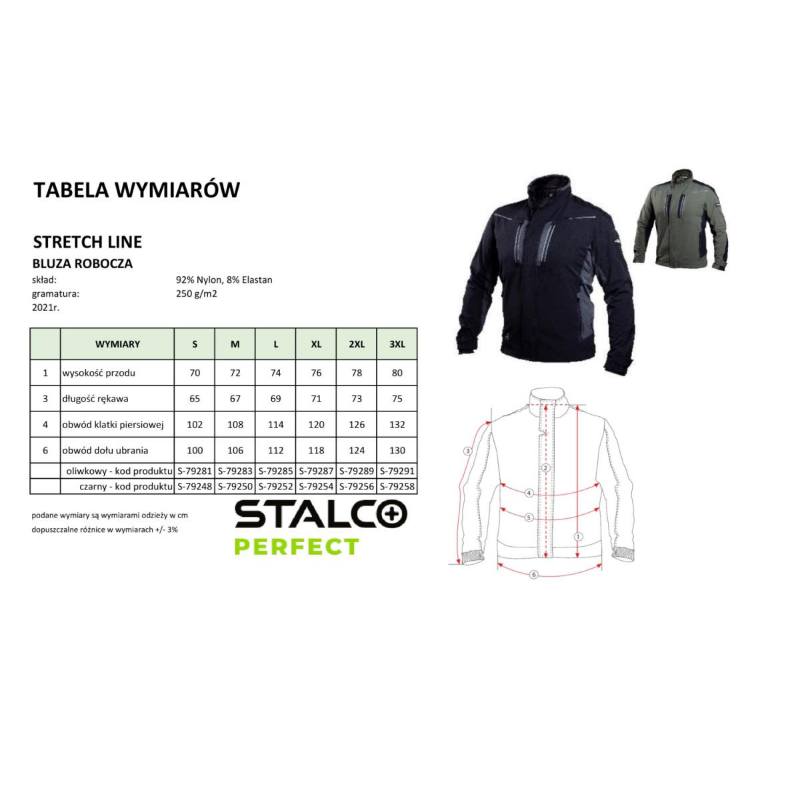 Blůza pracovní STRETCH LINE
