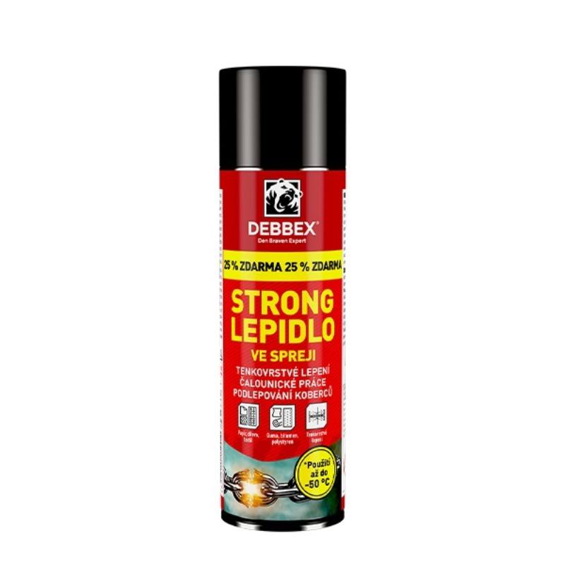 Lepidlo ve spreji DEBBEX 400ml Euronářadí