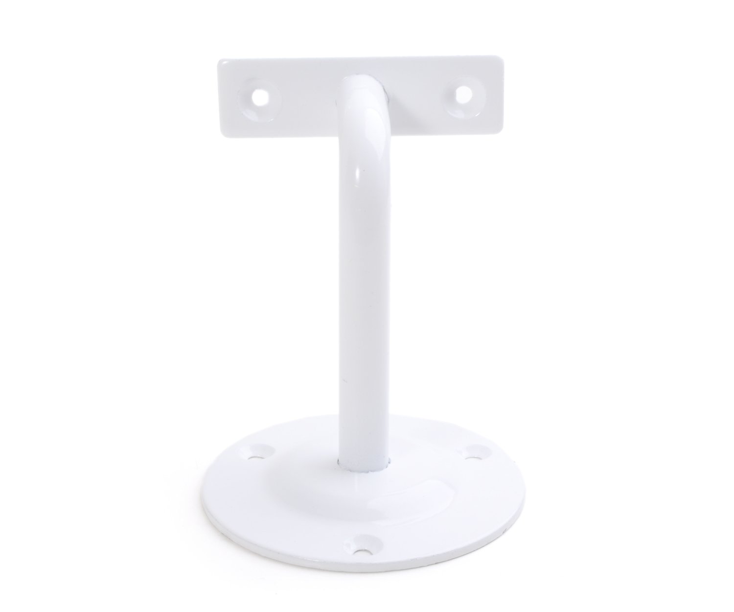 Držák zábradlí kulatý Nova - bílý