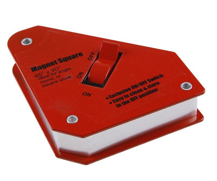 Úhelník magnetický pro sváření s vypínáním - 95x109mm