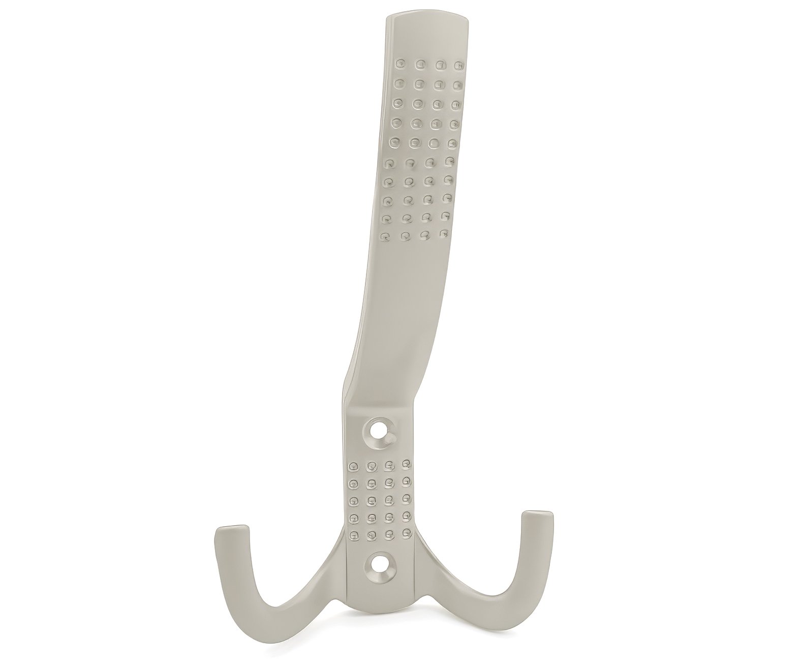 Věšák kovový nábytkový 12/25 nikl-satin