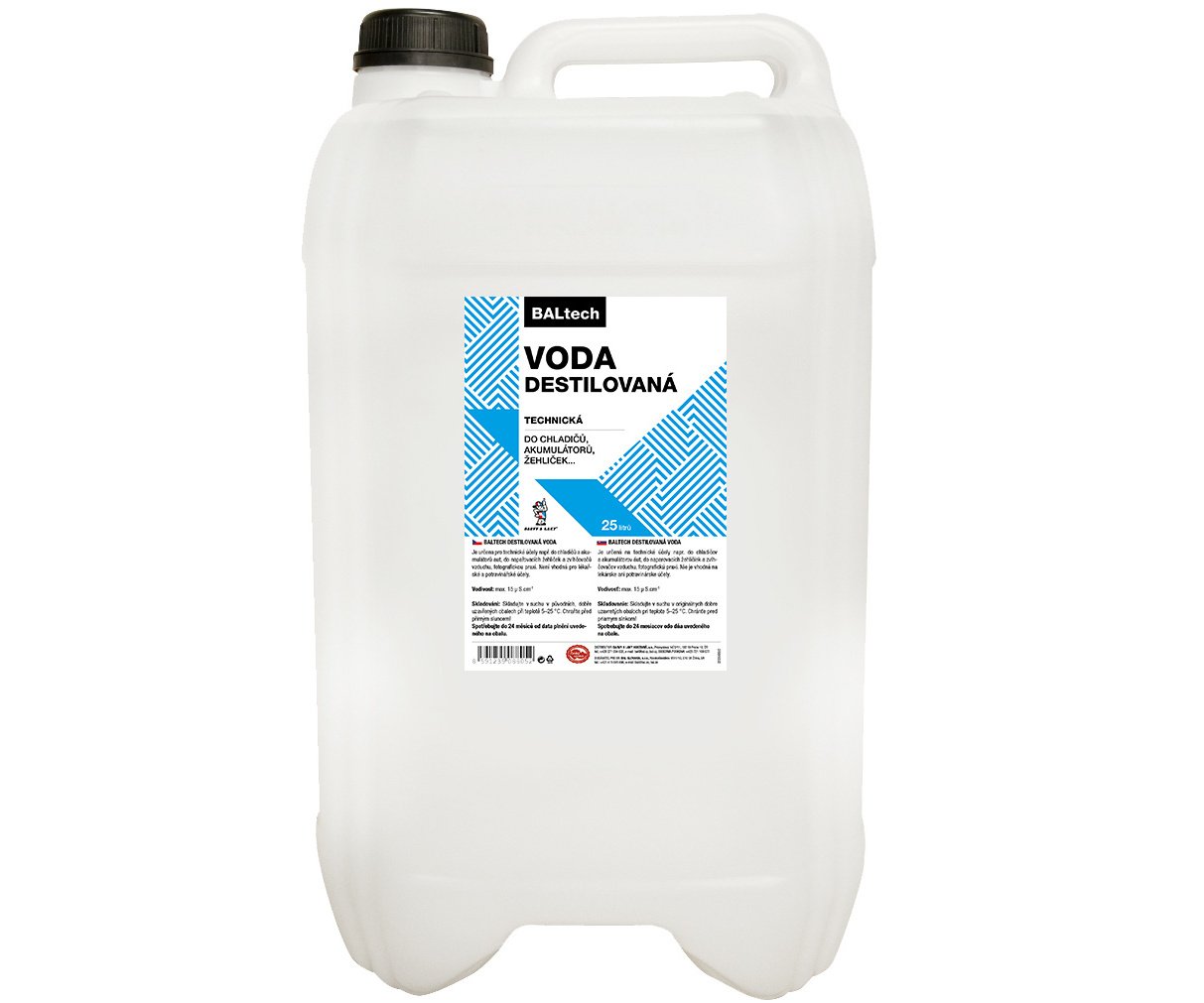 Voda destilovaná - 25l