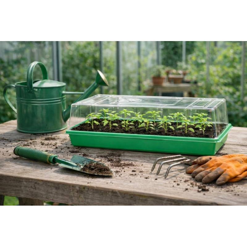 Sadbovač plastový 55 x 29 x 16 cm s víkem Euronářadí