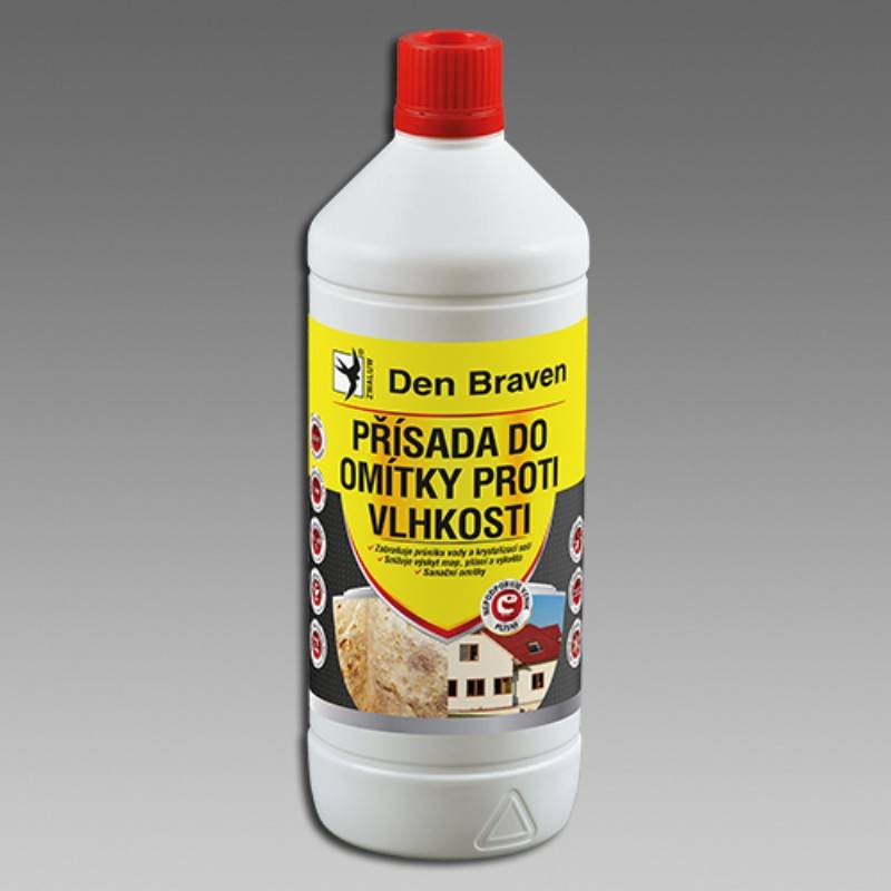 Přísada do omítky proti vlhkosti