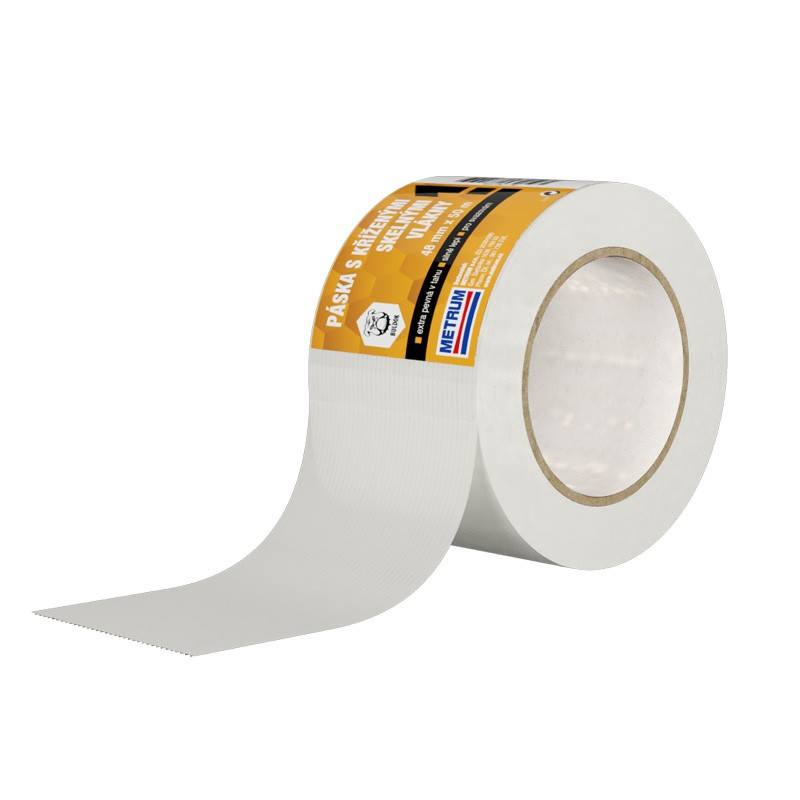 Páska s kříženými skelnými vlákny 48mm x 50m Euronářadí