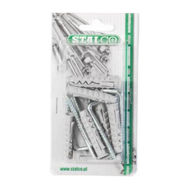 Hmoždinka s pravoúhlým háčkem