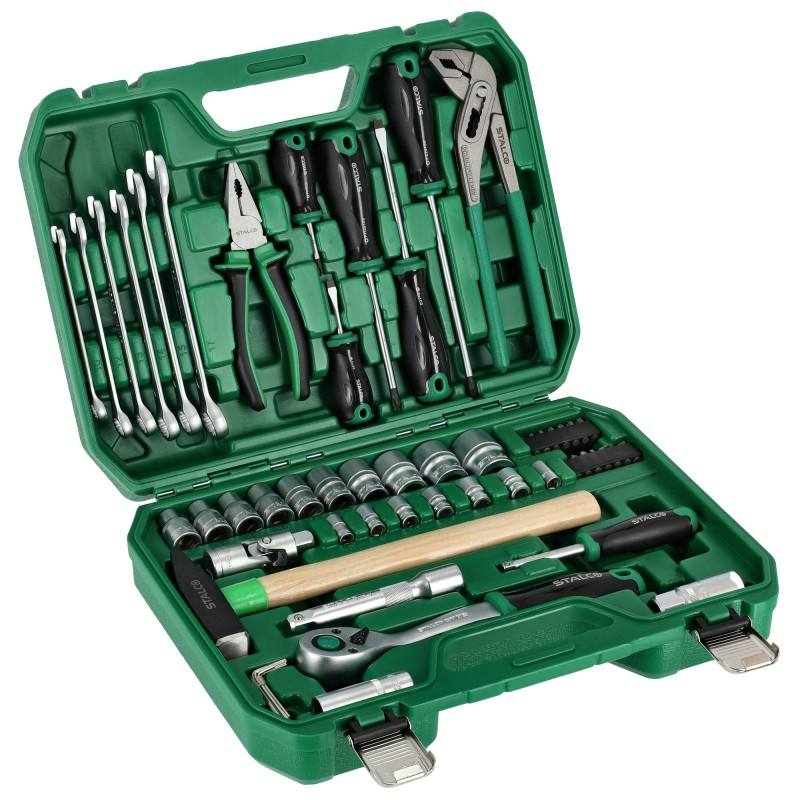 Sada nástrčných klíčů 1/2”+1/4”