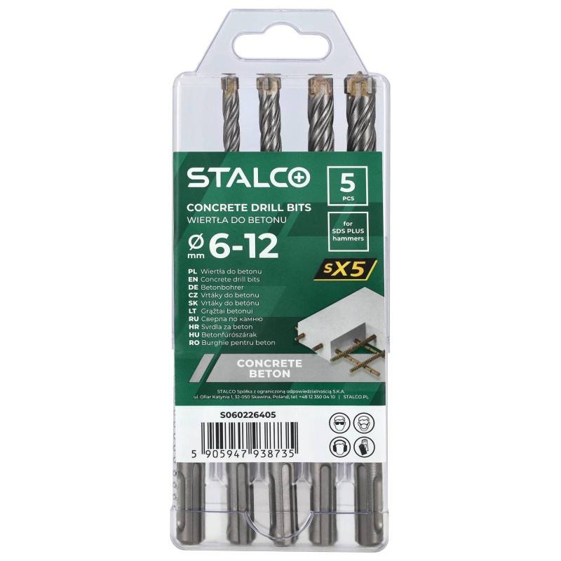 Sada vrtáků do betonu