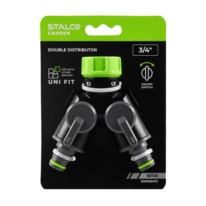 Rozdělovač dvojitý s ventilem STR